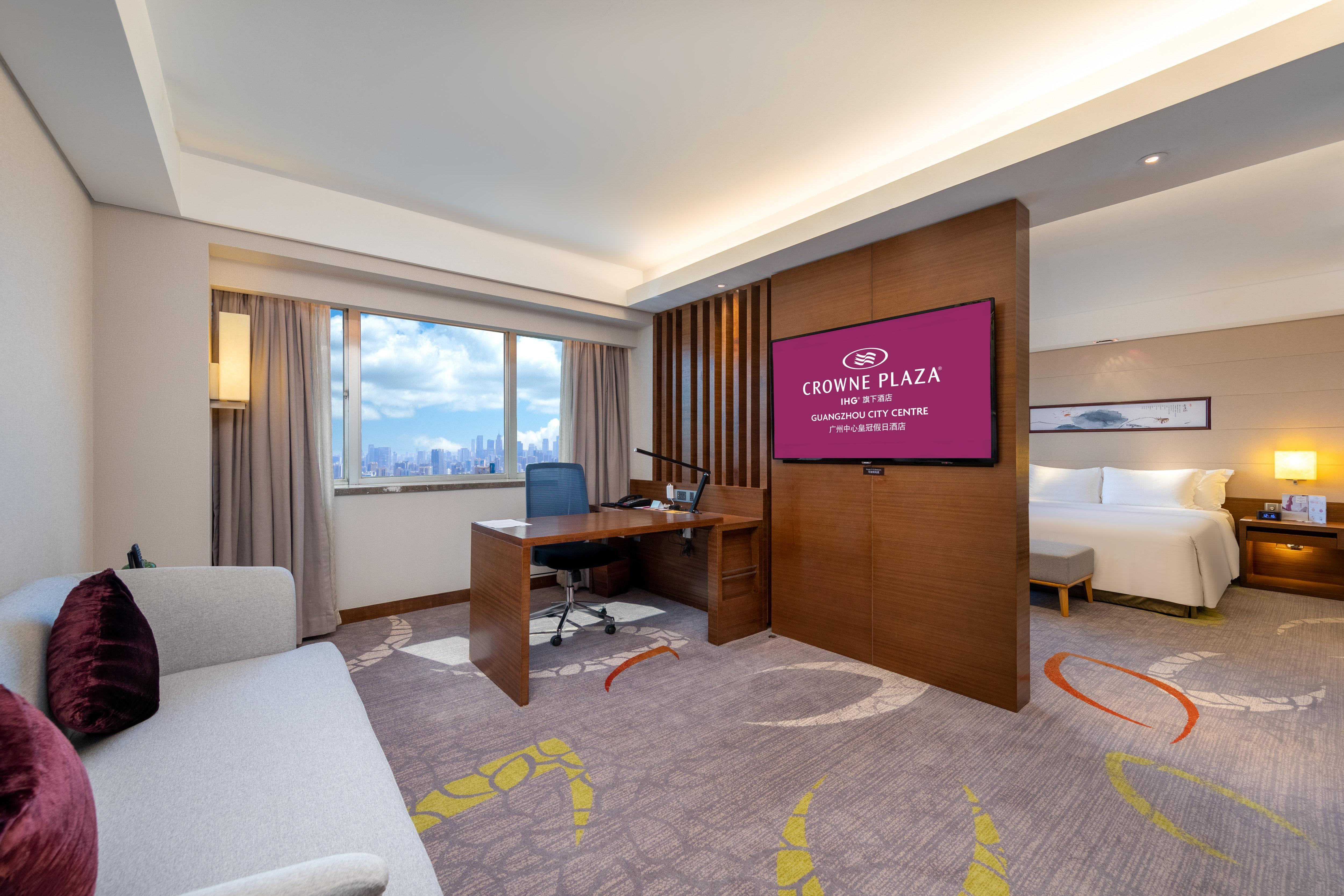 Crowne Plaza Guangzhou City Centre, An Ihg Hotel - Free Shuttle Between Hotel And Exhibition Center During Canton Fair & Exhibitor Registration Counter Exterior foto