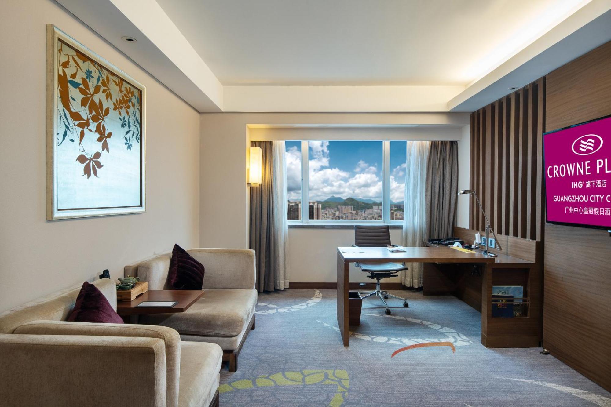 Crowne Plaza Guangzhou City Centre By Ihg - Free Shuttle Between Hotel And Exhibition Center During Canton Fair & Exhibitor Registration Counter Exterior foto